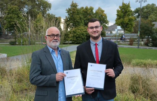 Timo Schmitt (r.) und Hans-Werner Hoffmann