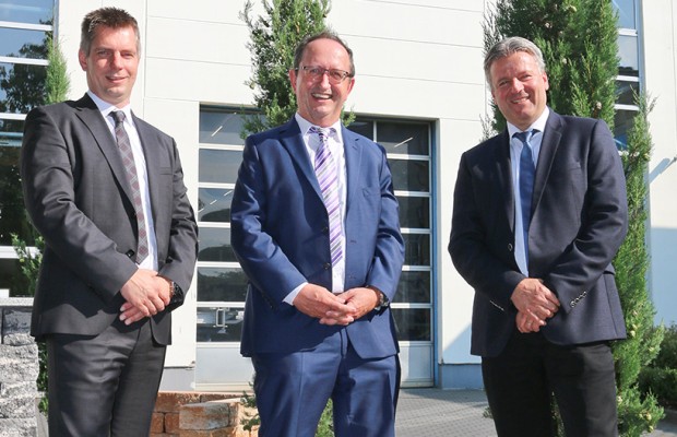 Volker Zurheide, Udo Klaußner and Frank Reschke (from left to right)