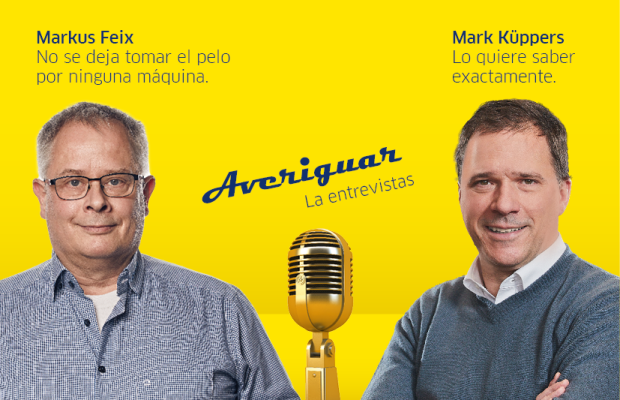 Markus Feix No se deja tomar el pelo por ninguna máquina; Mark Kueppers Lo quiere saber exactamente